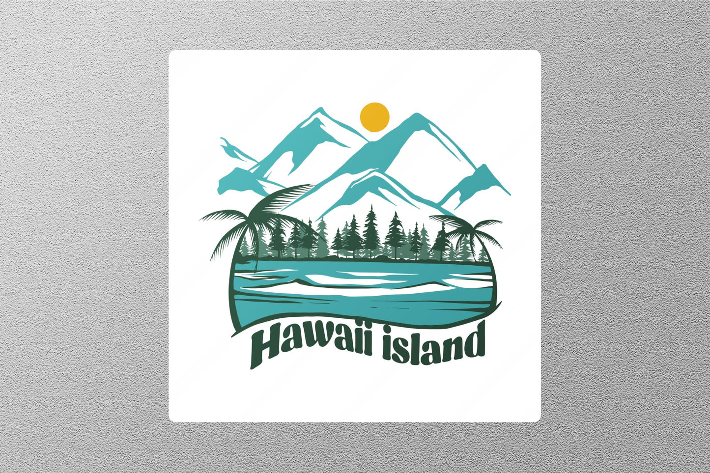 Wholesale Hawaii Island Travel Sticker