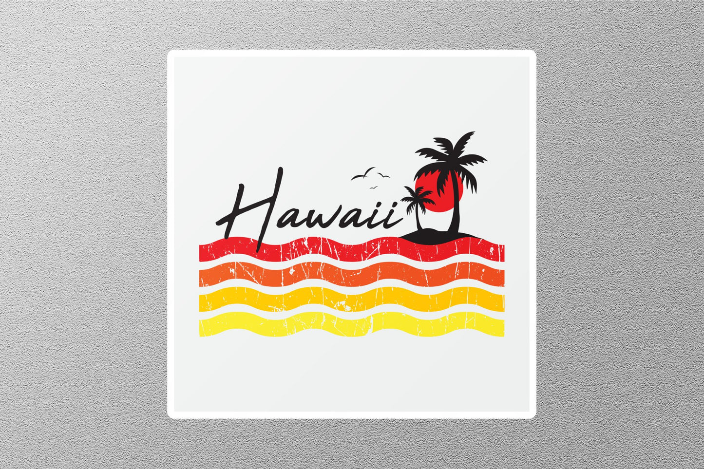 Wholesale Hawaii Sunset Travel Sticker