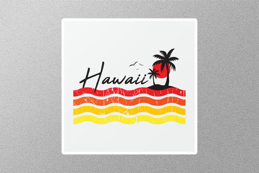 Wholesale Hawaii Sunset Travel Sticker