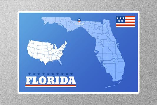 Wholesale Florida USA Travel Sticker