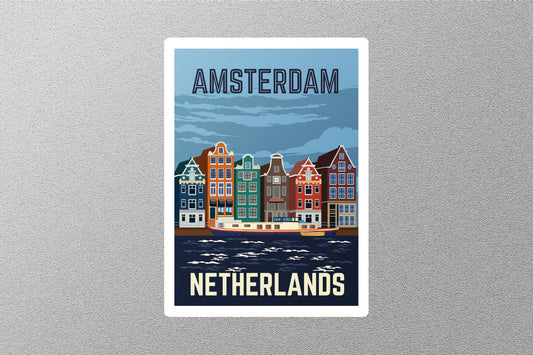 Wholesale Amsterdam Netherlands Travel Sticker