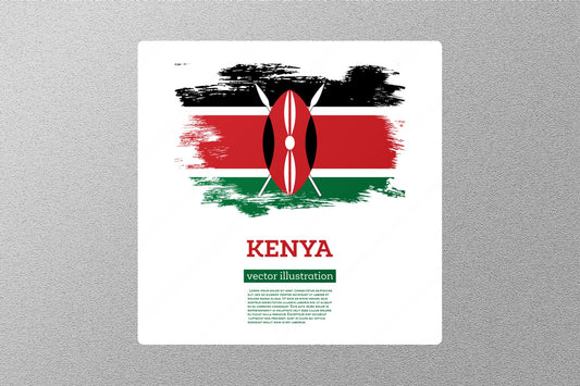 Wholesale Kenya 5 Travel Sticker