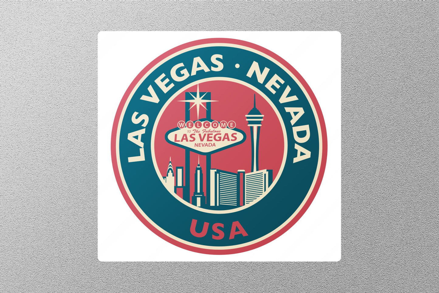 Wholesale Las Vegas Nevada USA Travel Sticker