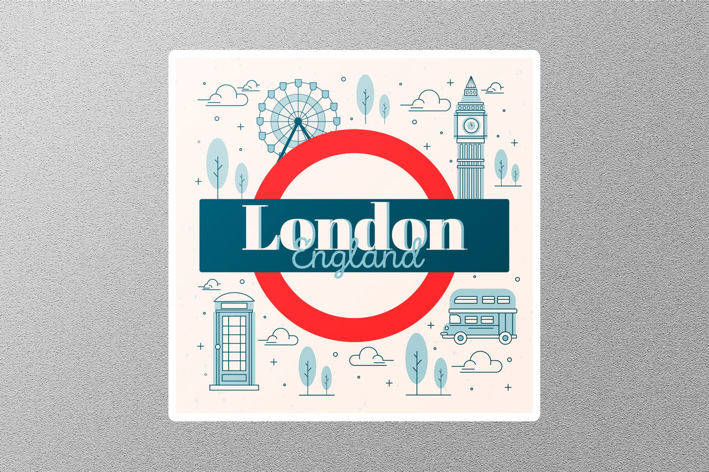 Wholesale London England Travel Sticker