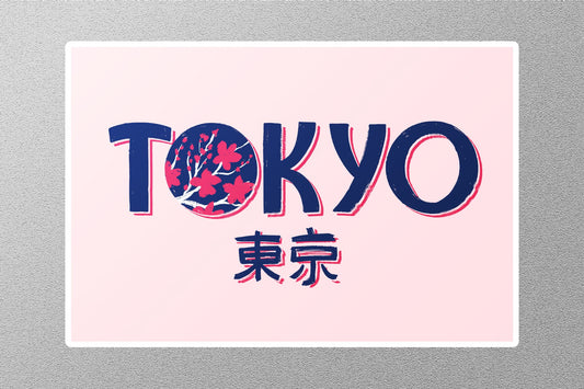 Wholesale Tokyo 3 Travel Sticker