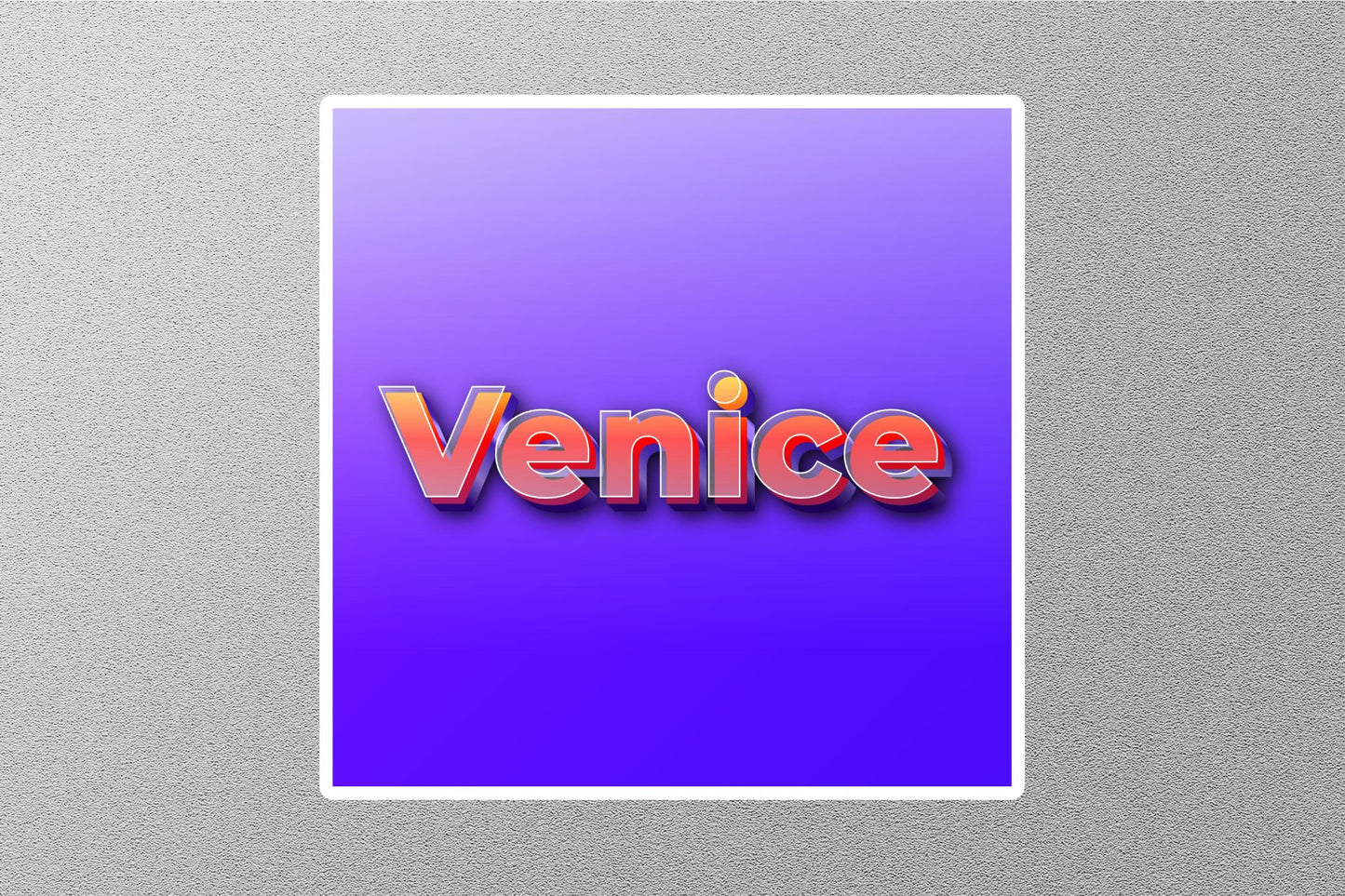 Wholesale Venice 6 Travel Sticker