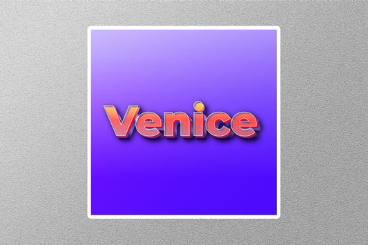 Wholesale Venice 6 Travel Sticker
