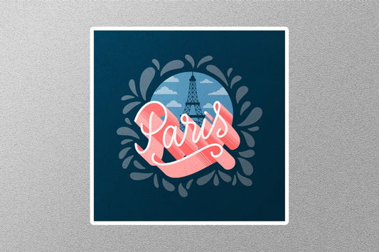 Wholesale Paris Eiffel Tower Travel Sticker