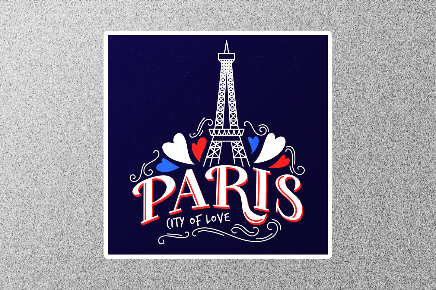 Wholesale Paris City of Love Travel Sticker