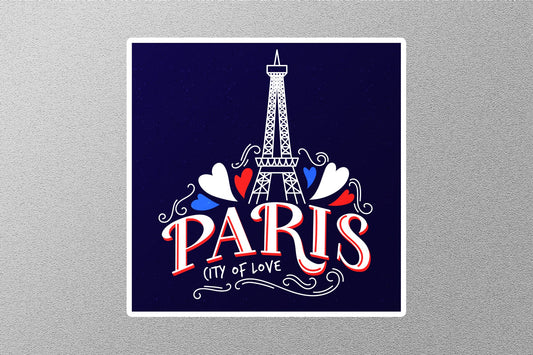 Wholesale Paris City of Love Travel Sticker
