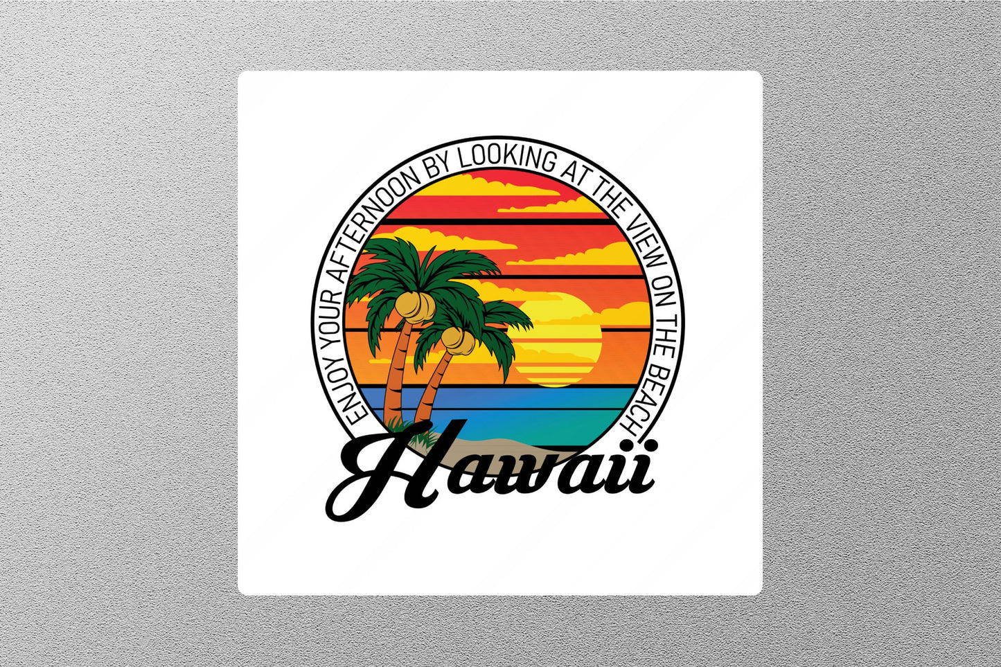 Wholesale Hawaii 5 Travel Sticker