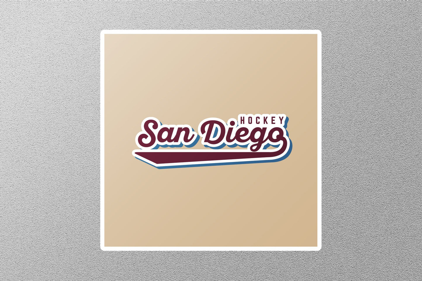 Wholesale Hockey San Diego Travel Sticker