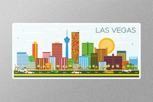 Wholesale Las Vegas City Travel Sticker