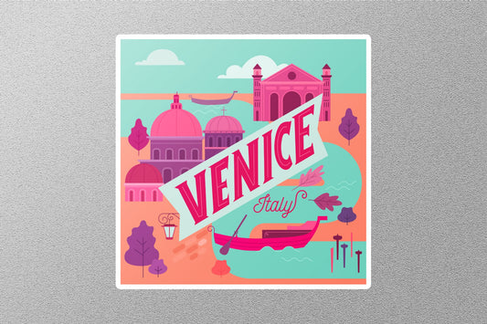 Wholesale Venice Italy City Travel Sticker