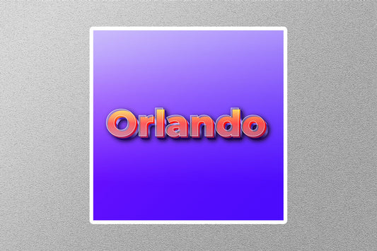 Wholesale Orlando 4 Travel Sticker