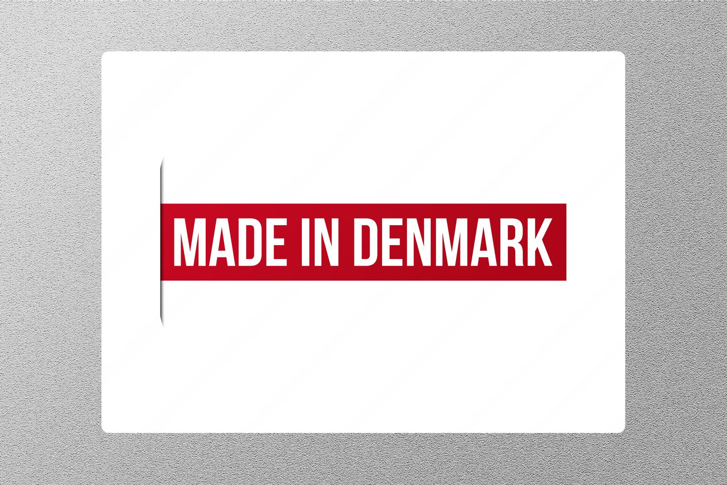 Wholesale Made in Denmark Travel Sticker