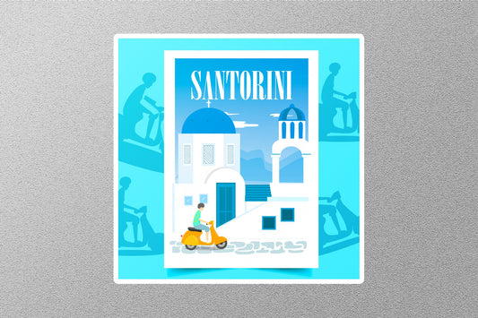 Wholesale Santorini 2 Travel Sticker