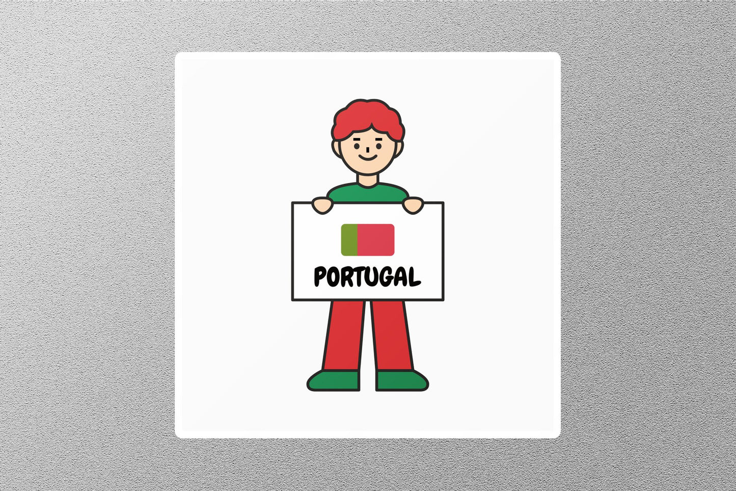 Wholesale Portugal 7 Travel Sticker