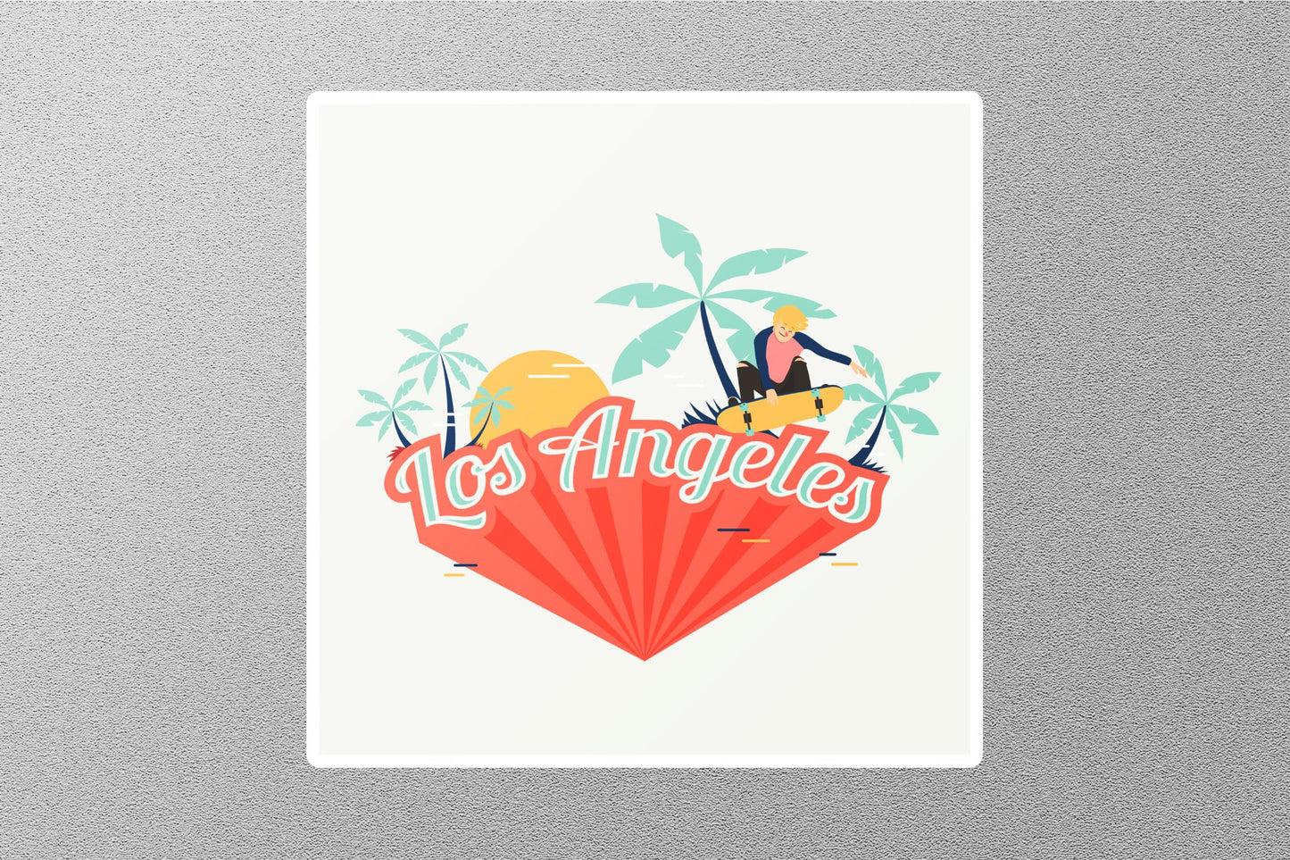 Wholesale Los Angeles 6 Travel Sticker