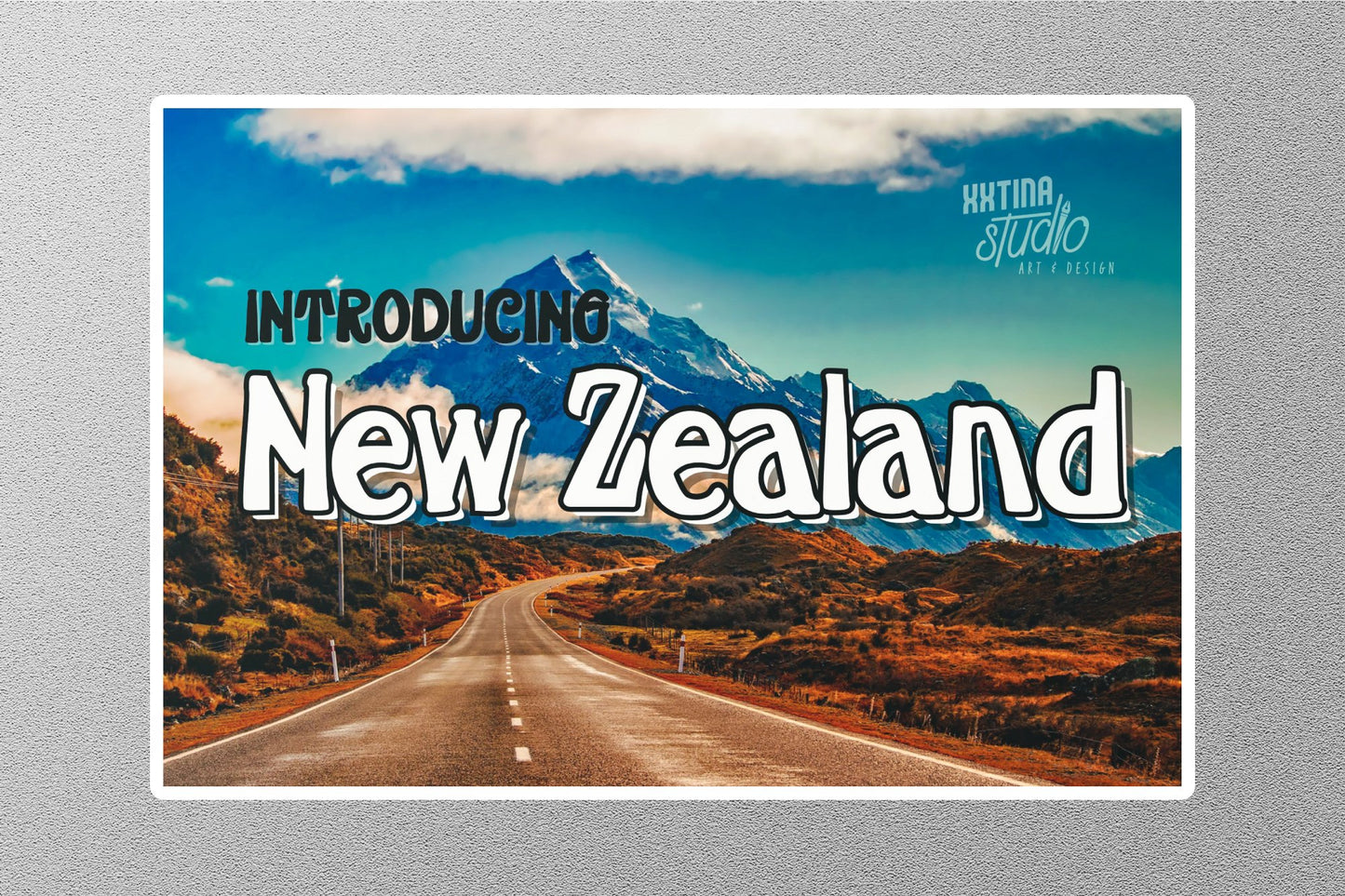 Wholesale Introducing New Zealand Travel Sticker