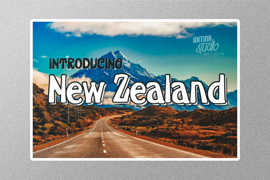 Wholesale Introducing New Zealand Travel Sticker