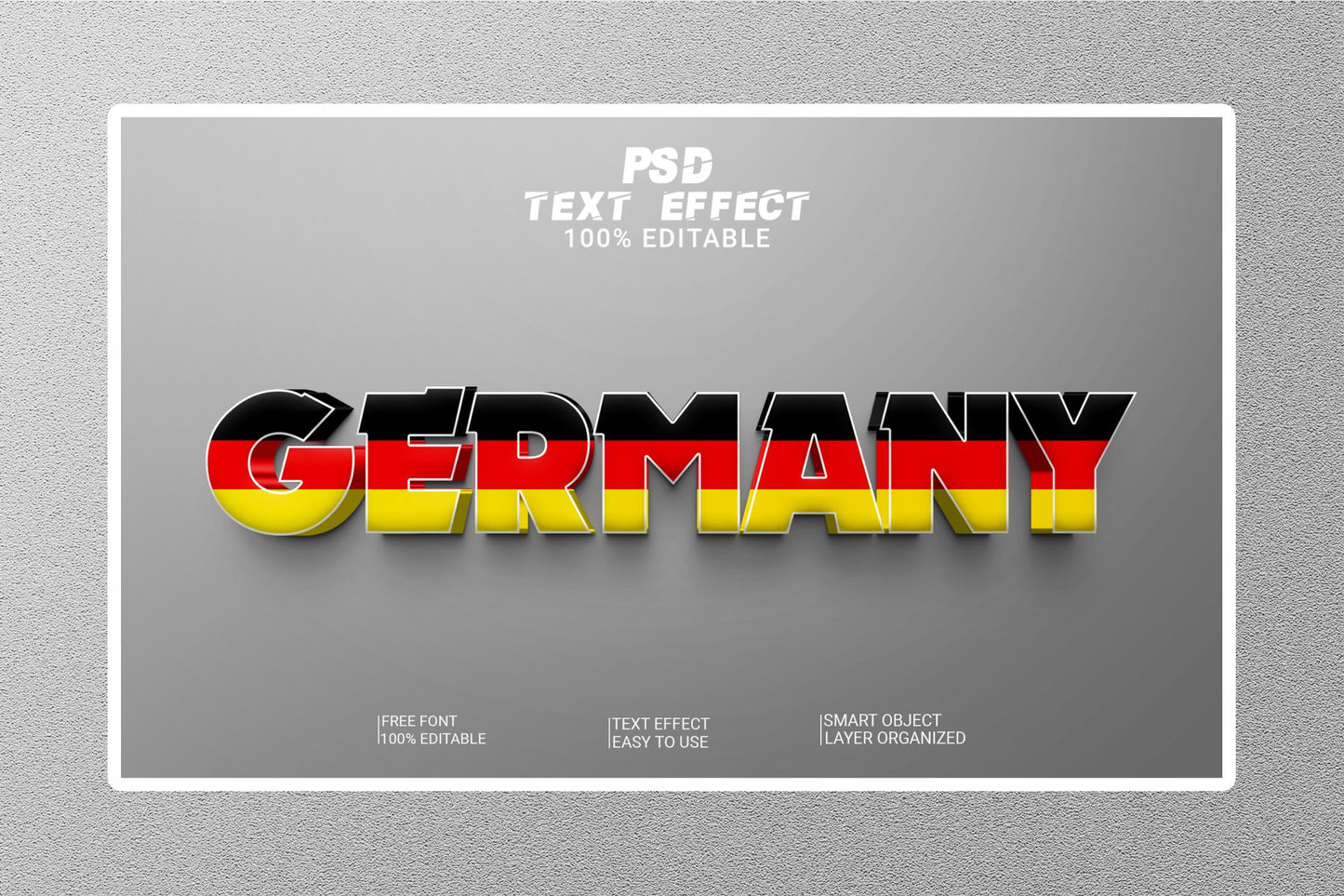 Wholesale Germany 2 Travel Sticker