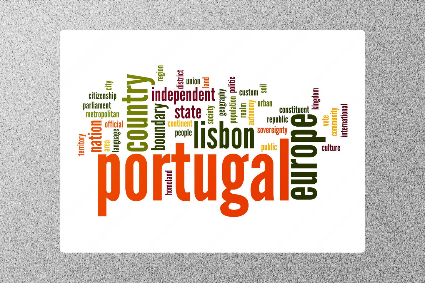 Wholesale Portugal Europe Travel Sticker