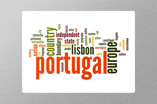 Wholesale Portugal Europe Travel Sticker