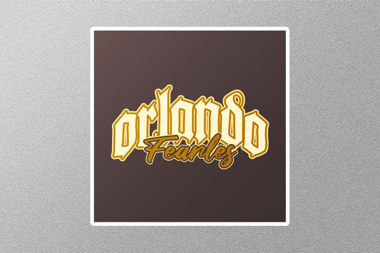 Wholesale Orlando Fearless Travel Sticker