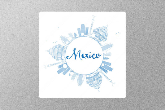 Wholesale Mexico 6 Travel Sticker