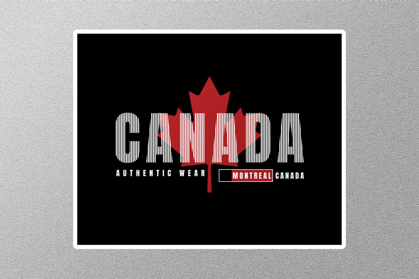 Wholesale Canada Montreal Travel Sticker