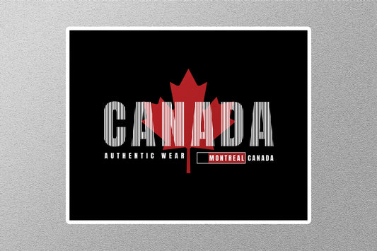 Wholesale Canada Montreal Travel Sticker