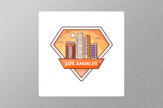 Wholesale Los Angeles 6 Travel Sticker