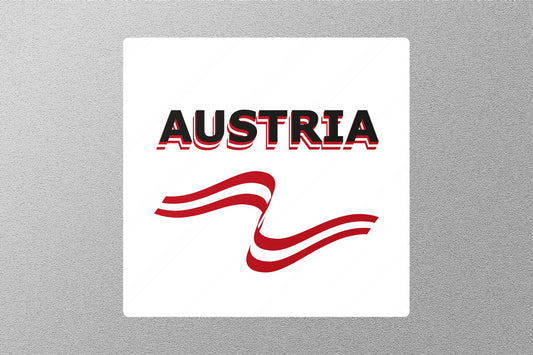 Wholesale Austria 4 Travel Sticker