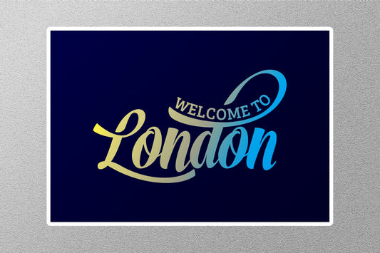 Wholesale Welcome to London 3 Travel Sticker