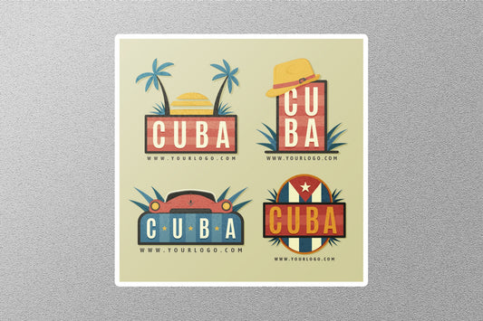 Wholesale Cuba Travel Sticker
