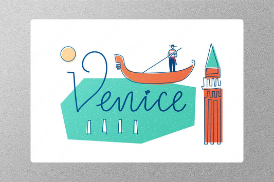 Wholesale Venice 7 Travel Sticker
