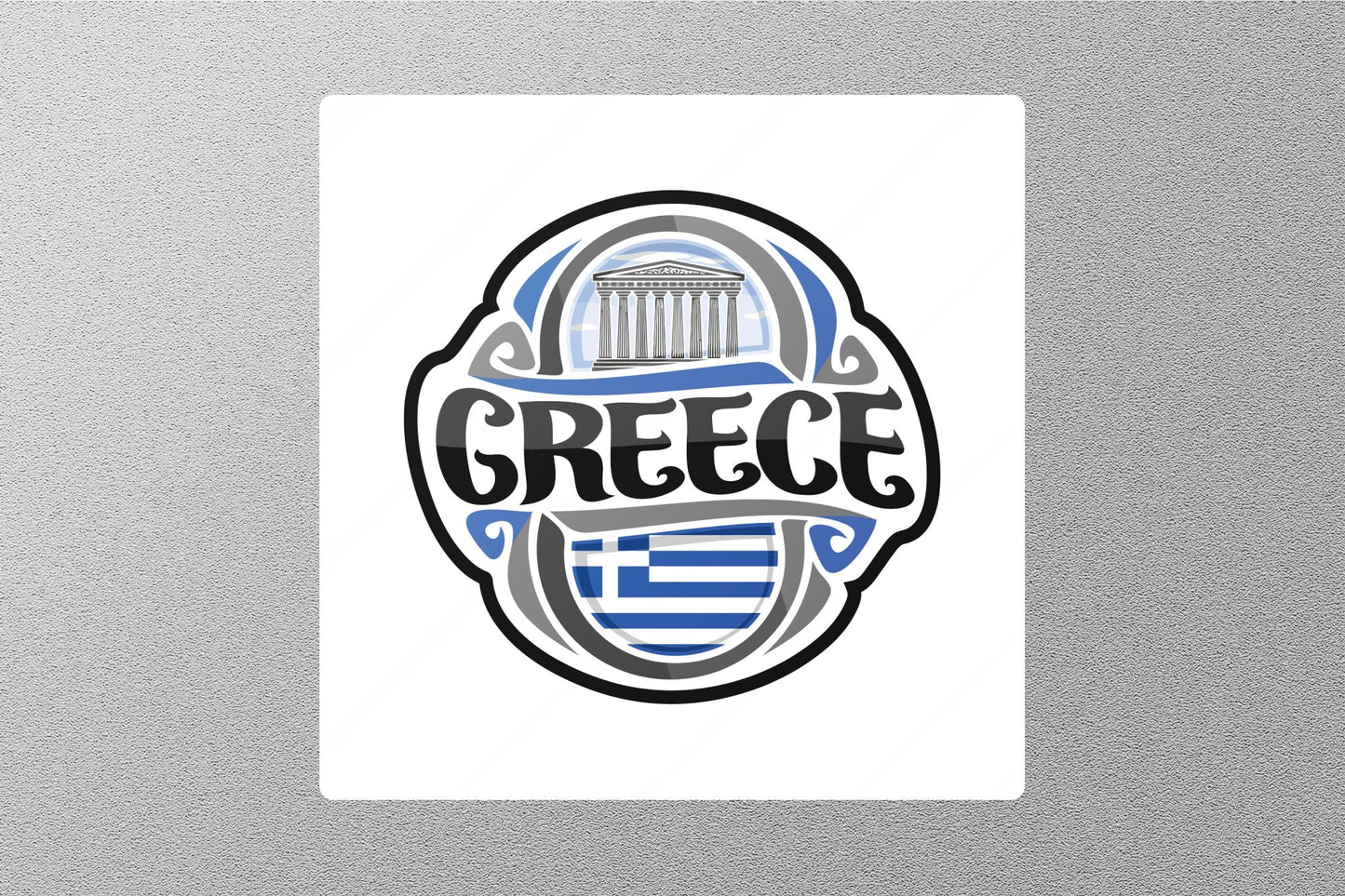 Wholesale Greece 4 Travel Sticker