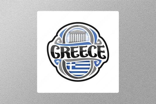 Wholesale Greece 4 Travel Sticker
