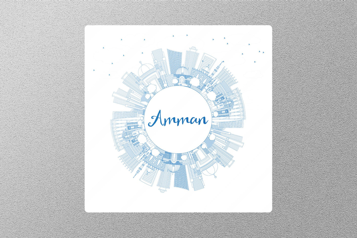 Wholesale Amman Travel Sticker