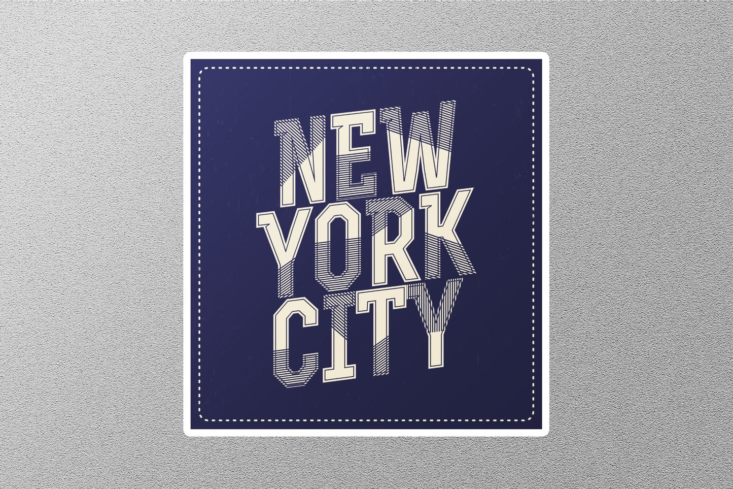 New York City 2 Travel Sticker