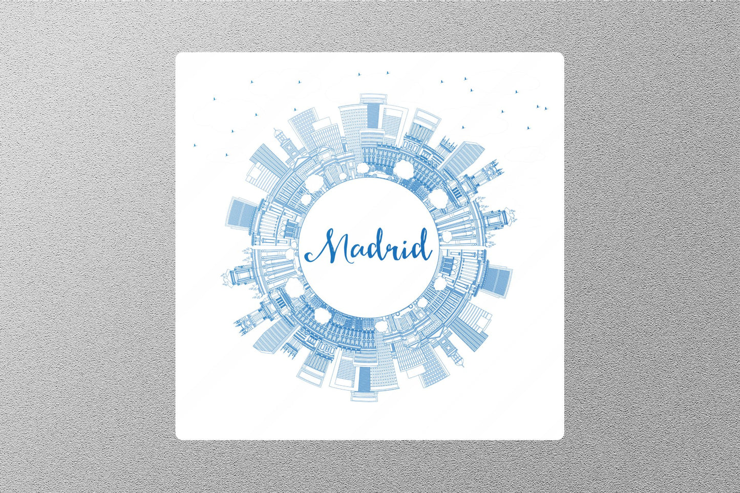 Wholesale Madrid City 4 Travel Sticker