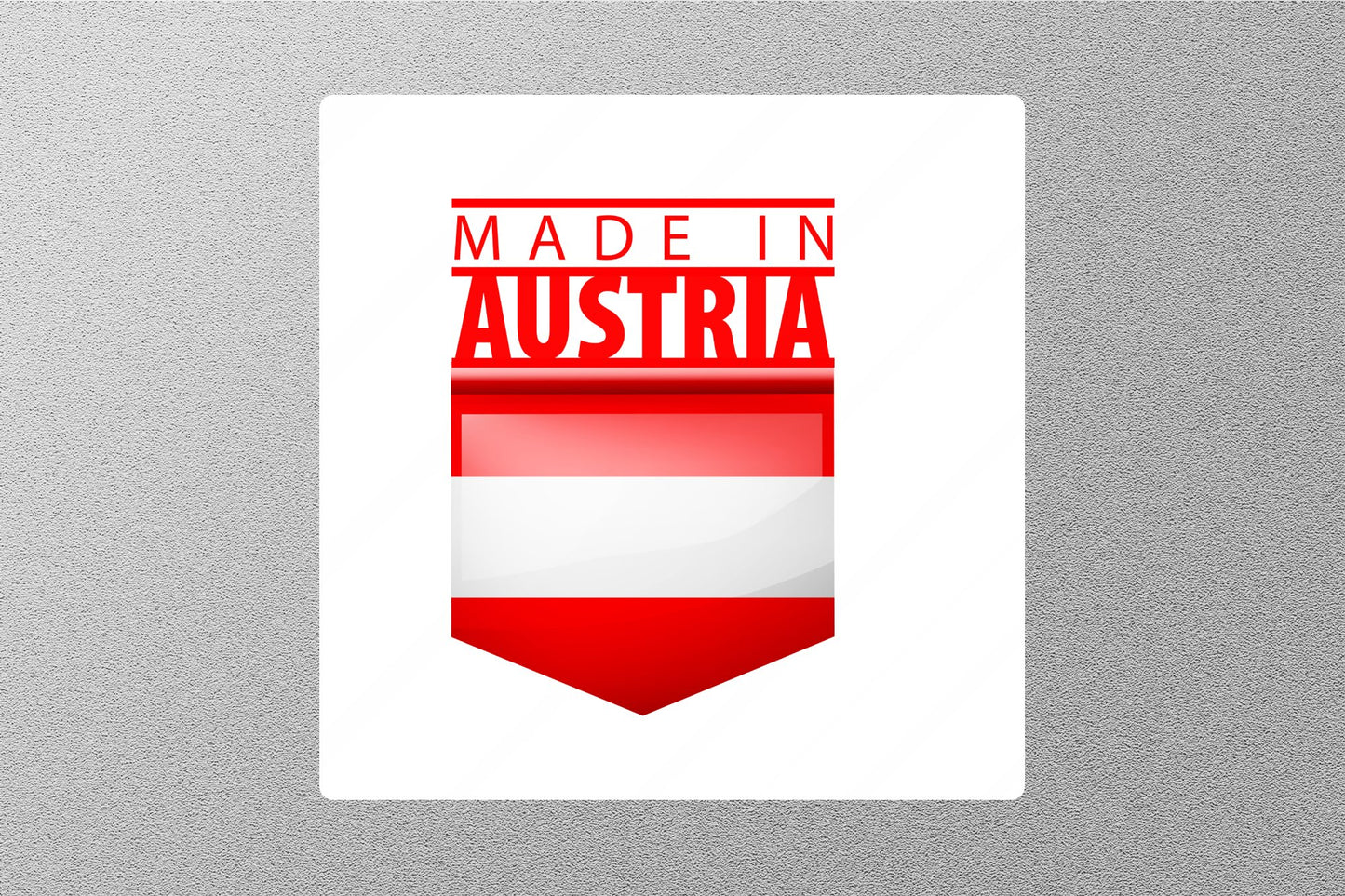 Wholesale Made in Austria Travel Sticker