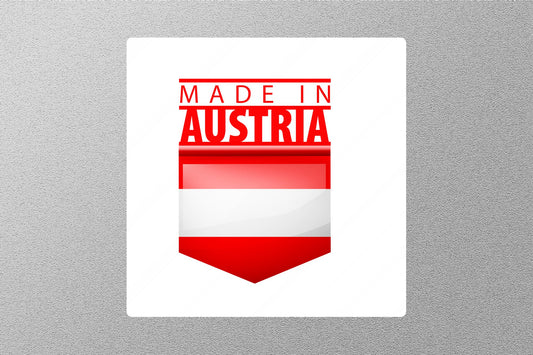 Wholesale Made in Austria Travel Sticker