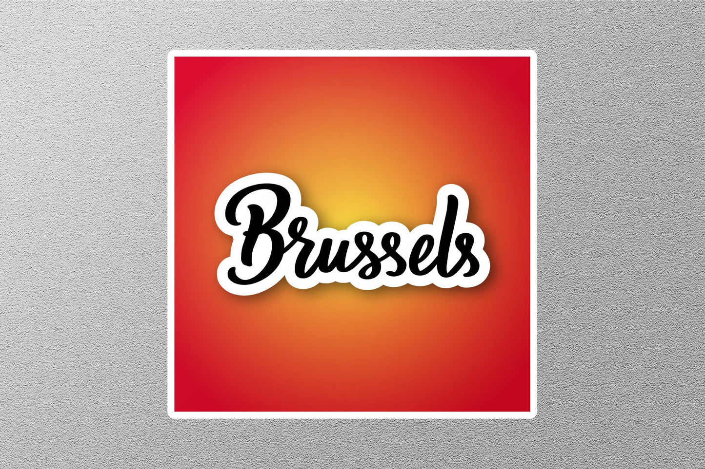 Wholesale Brussels Travel Sticker