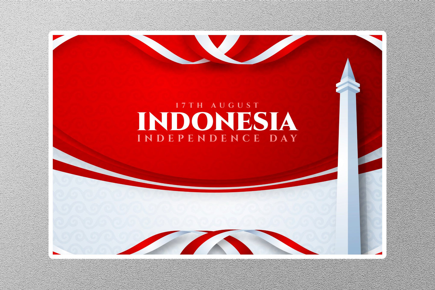 Wholesale Indonesia Travel Sticker