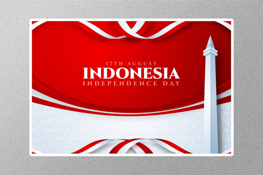Wholesale Indonesia Travel Sticker