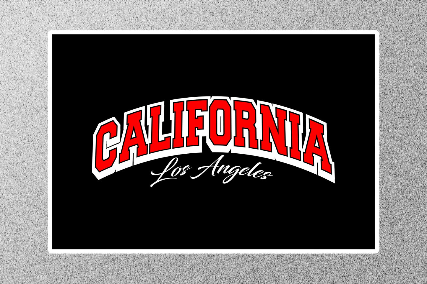 California Los Angeles Travel Sticker