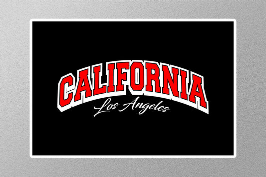 California Los Angeles Travel Sticker