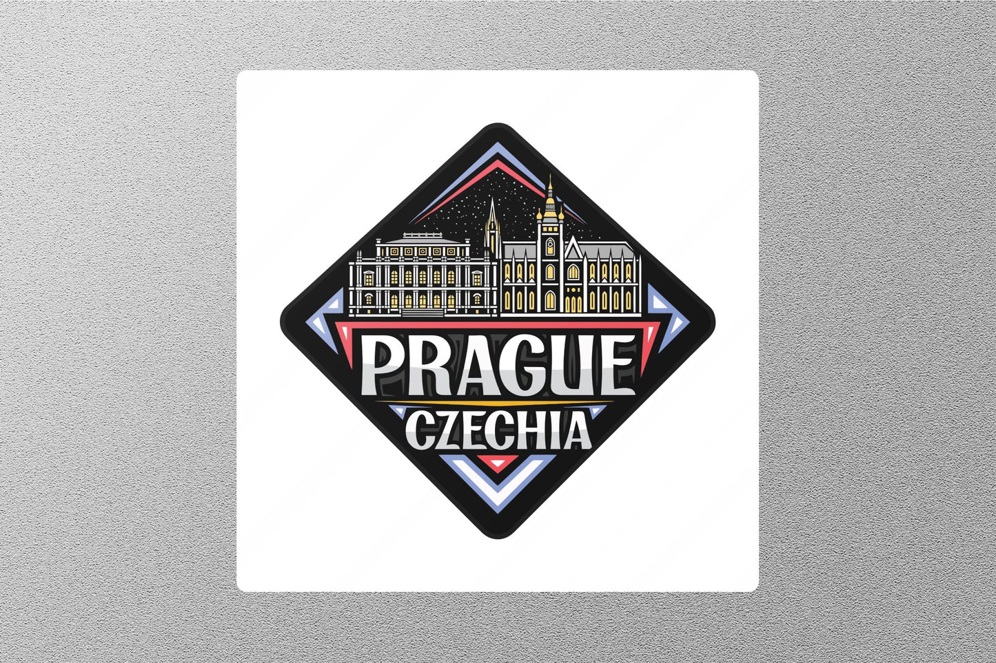 Wholesale Prague Czechia Travel Sticker